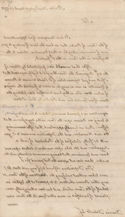詹姆斯·鲍登、塞缪尔·彭伯顿和约瑟夫·沃伦给丹尼斯·德·伯特的信，1770年3月23日 手稿